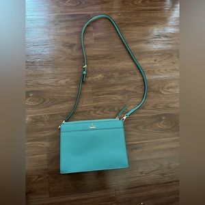 Small Teal Kate Spade Crossbody bag